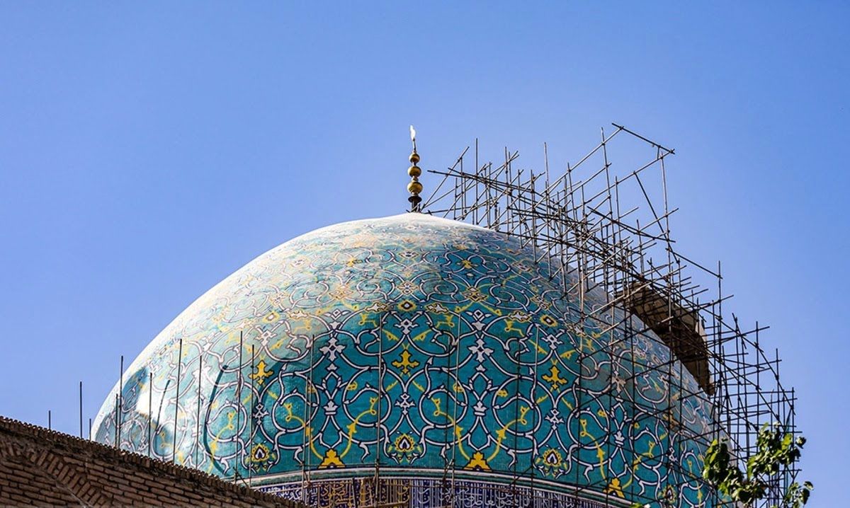 مسجد شاه اصفهان؛ این تعمیر است یا تخریب؟!